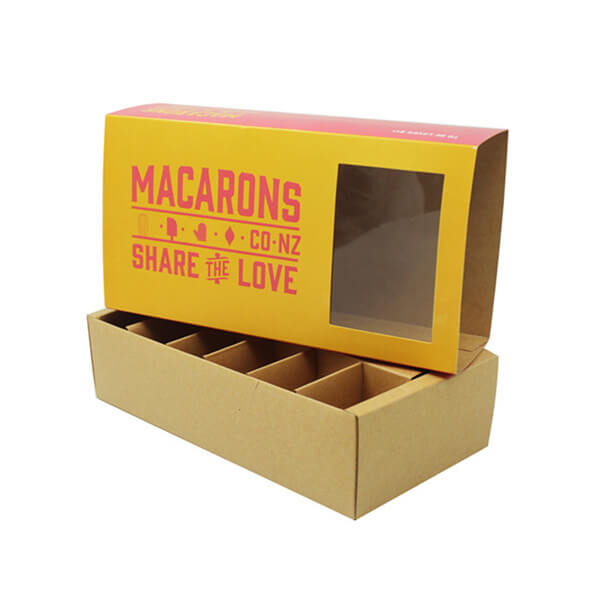 Macaron packaging box