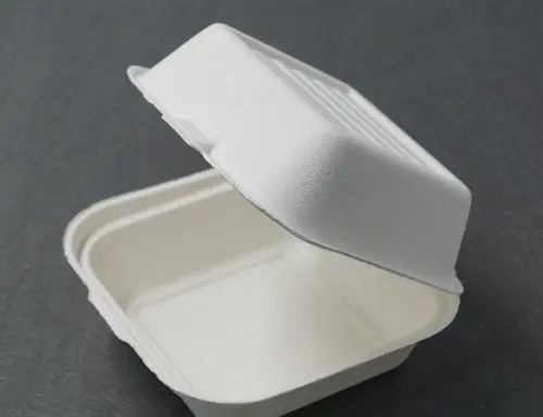 Molded pulp food box