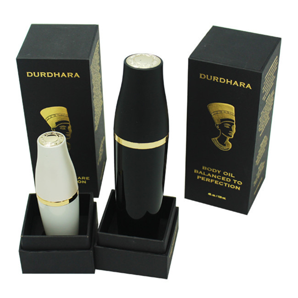 customize black perfume packaging box