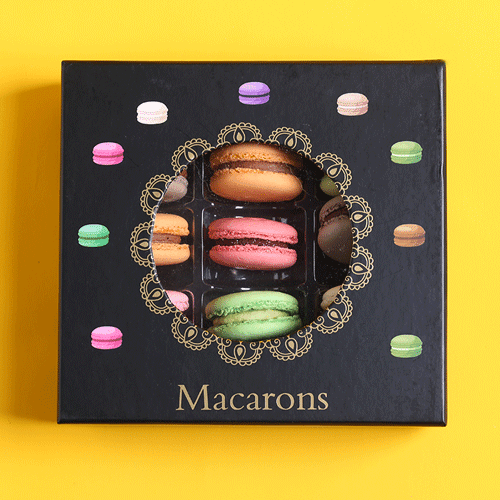 cardboard packaging macaron box 2