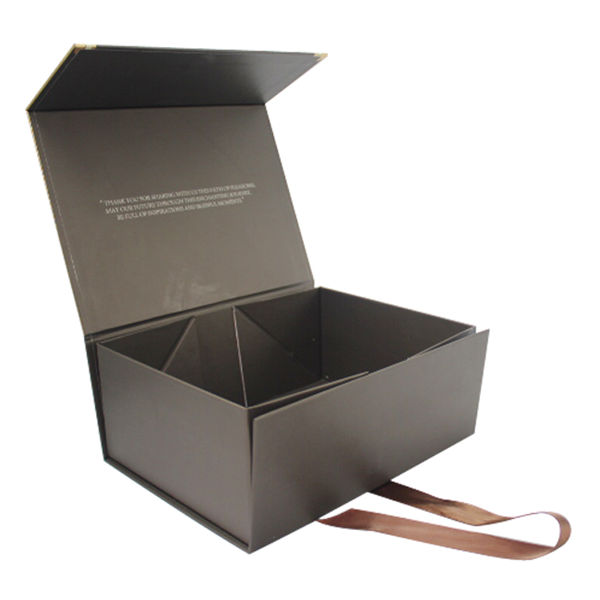 Bespoke collapsible paper box for cosmetic gift packaging