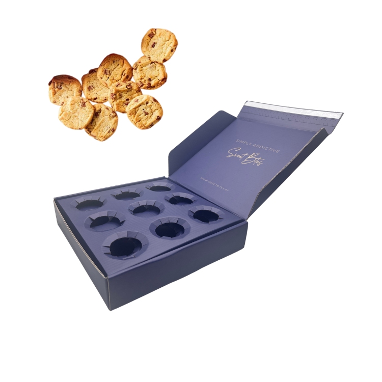 Custom Bakery Cookies Food Gift Boxes with Tear Strips manufacturer