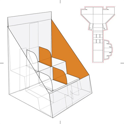 custom display box template