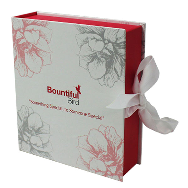 Custom Logo Perfume Gift Box with Ribbon Closure 02