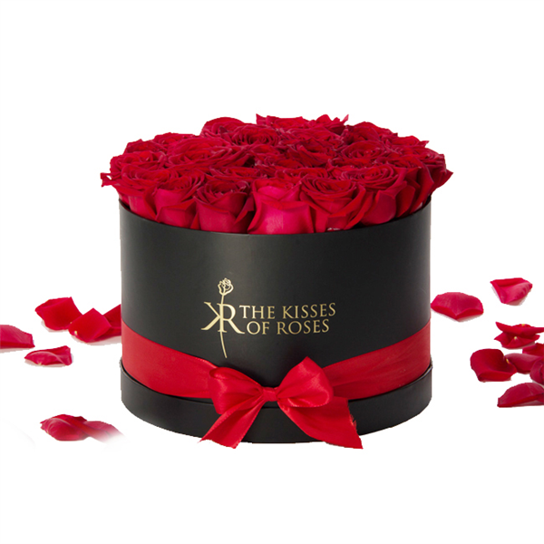 Custom Logo Large Size Round Flower Box Gift Tube Packaging