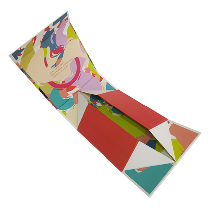 printed folding box