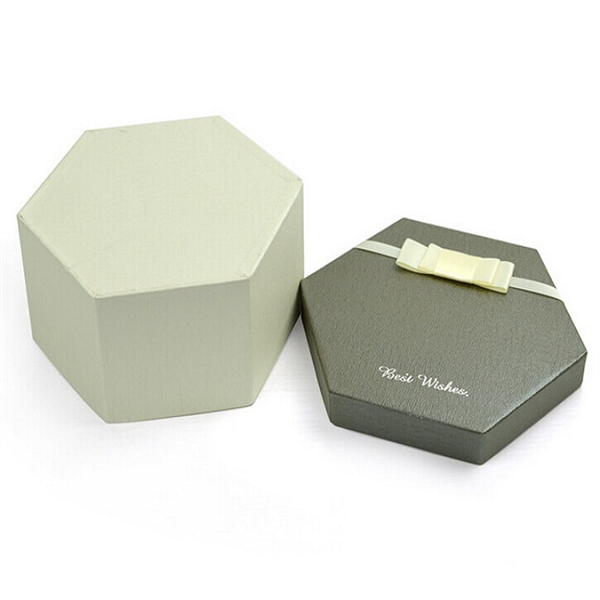 customized size hexagon paper boxes
