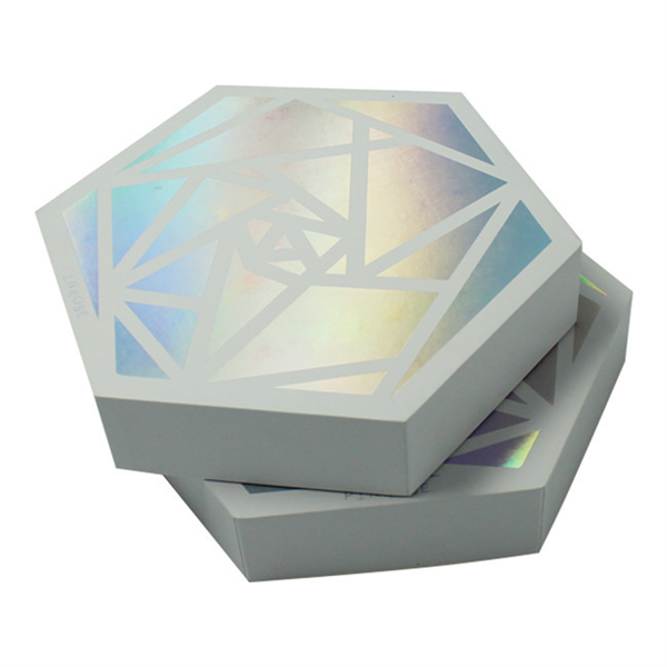 luxury perfume packaging box with hologram