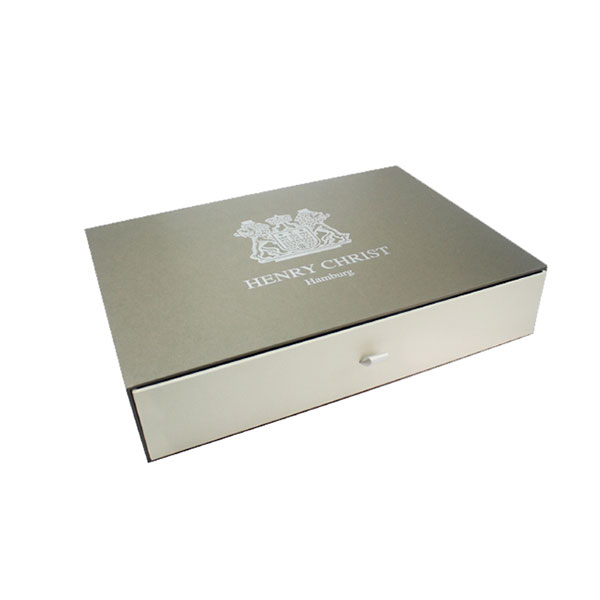 Large Drawer Sliding Paper Gift Boxes with Custom Logo