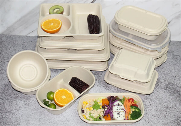 molded pulp packaging for food