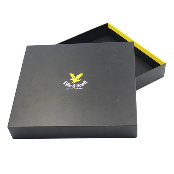 bespoke high quality paper box with lid for boxer packaging