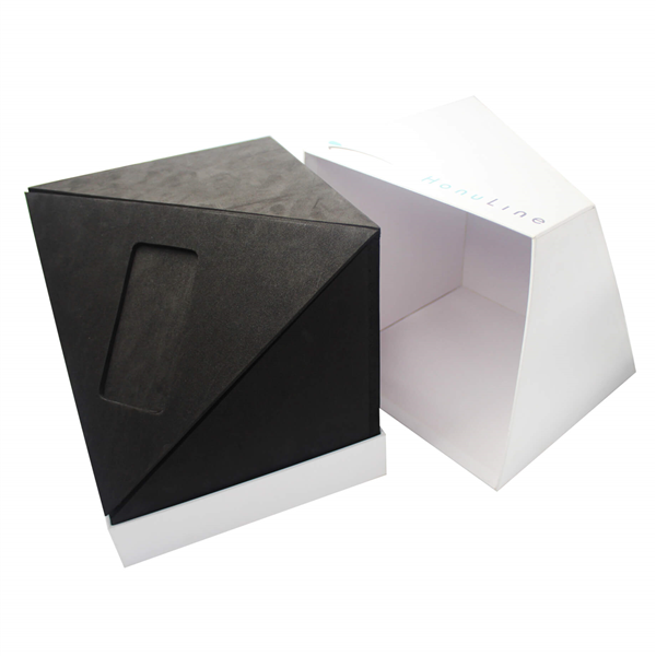 custom white paper box