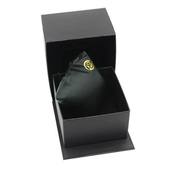 black watch gift paper box with pillow insert
