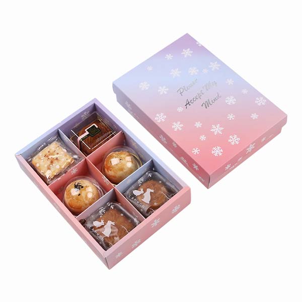 pink chocolate packaging box