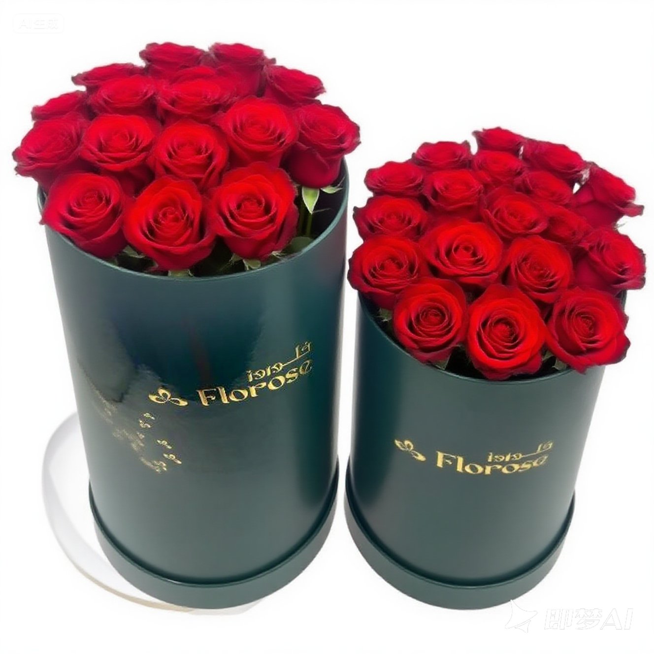 Custom Flower Gift Box for Roses and Floral Delivery