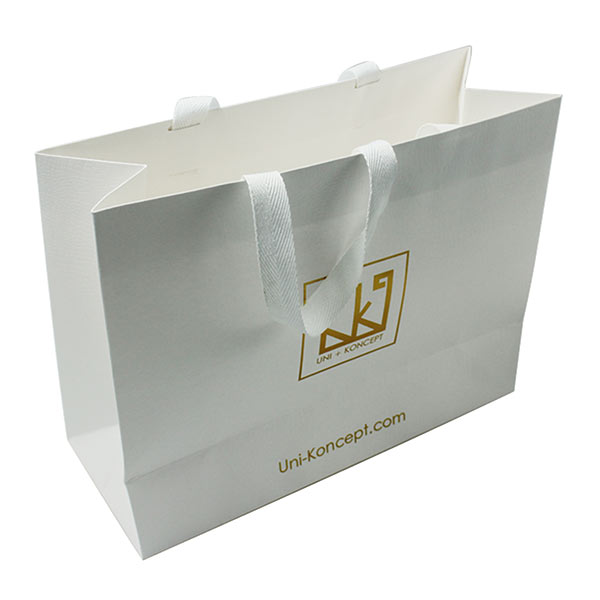 Special Paper Shopping Gift Bags with Wide Handles