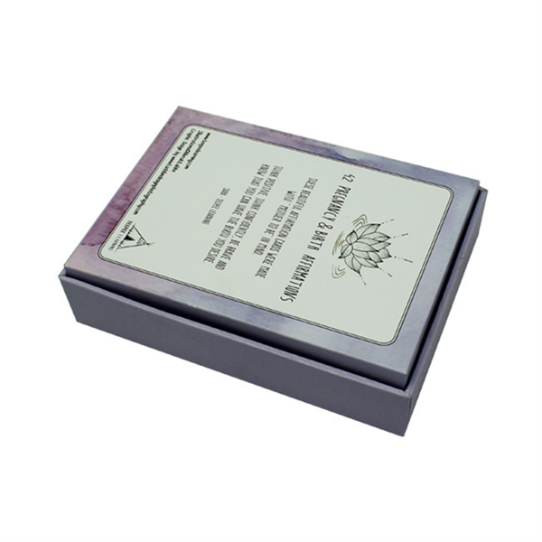 luxury purple perfume carbaord packaging box