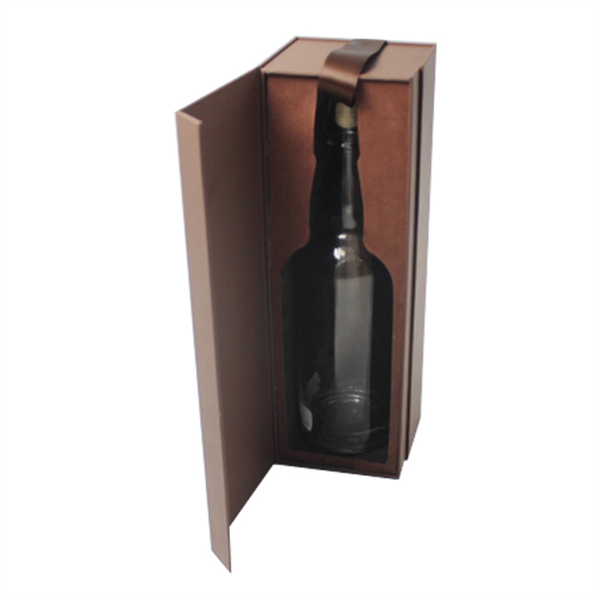 wine packaging box with insert